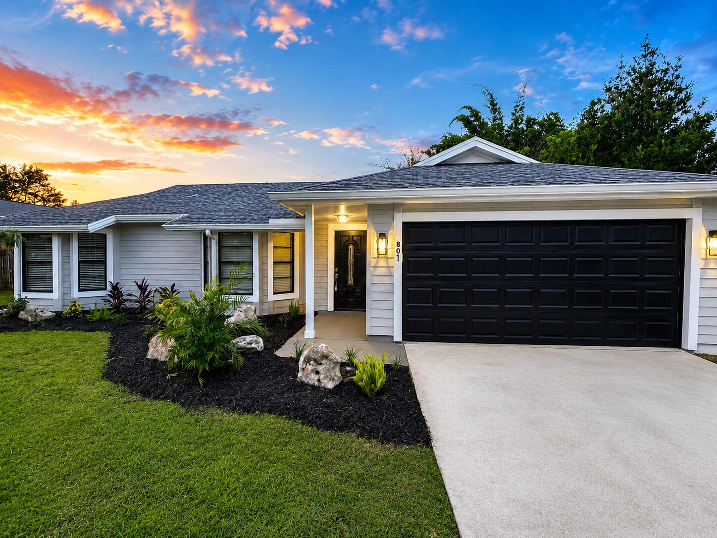801 Southwest Harvard Road Port St. Lucie, FL 34953 - Photo 47 of 49 Twilight Front
