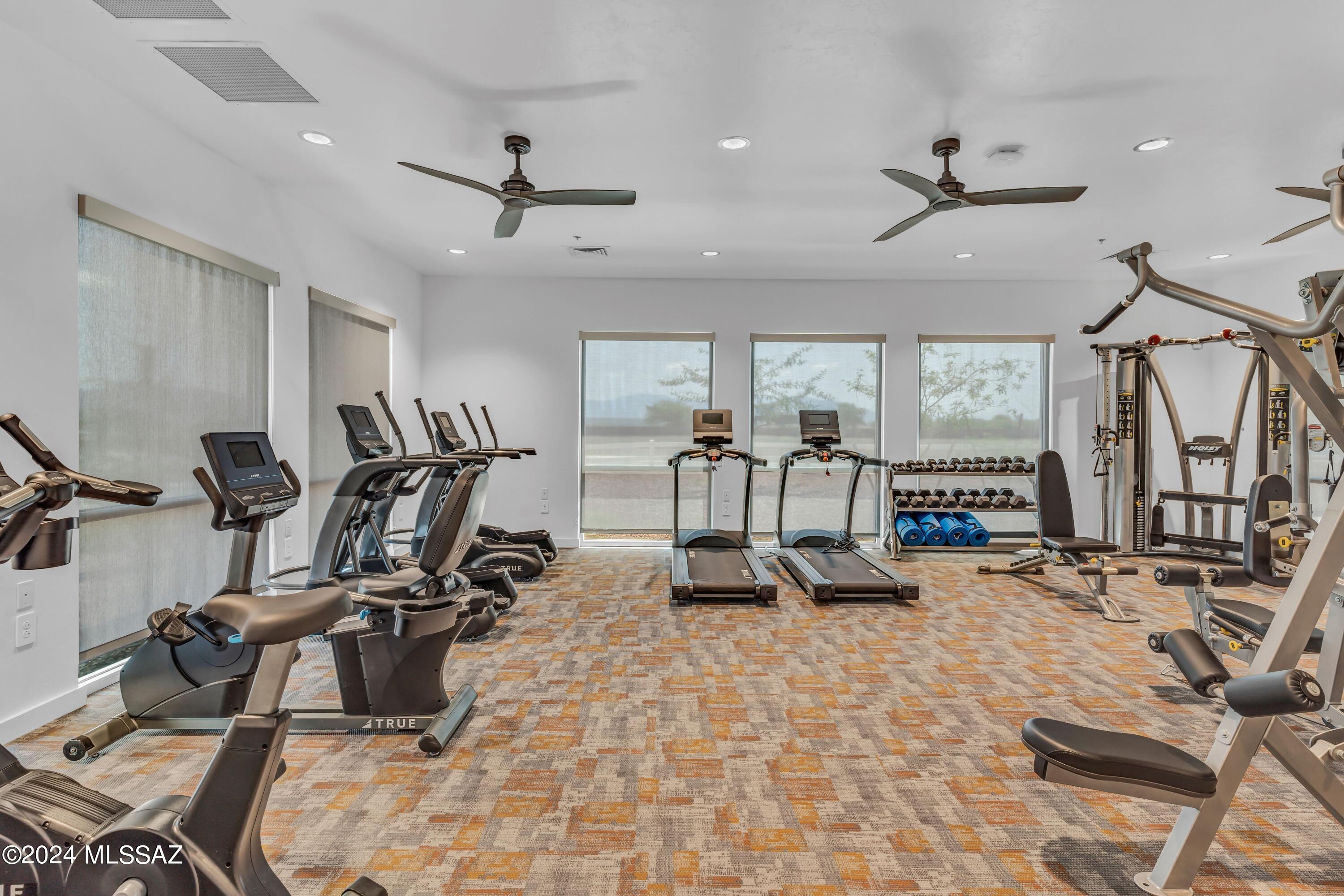 10480 West Rutherford Lane Marana, AZ 85653 - Photo 18 of 19 Gym at Clubhouse