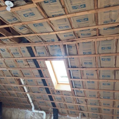 a front view of a building