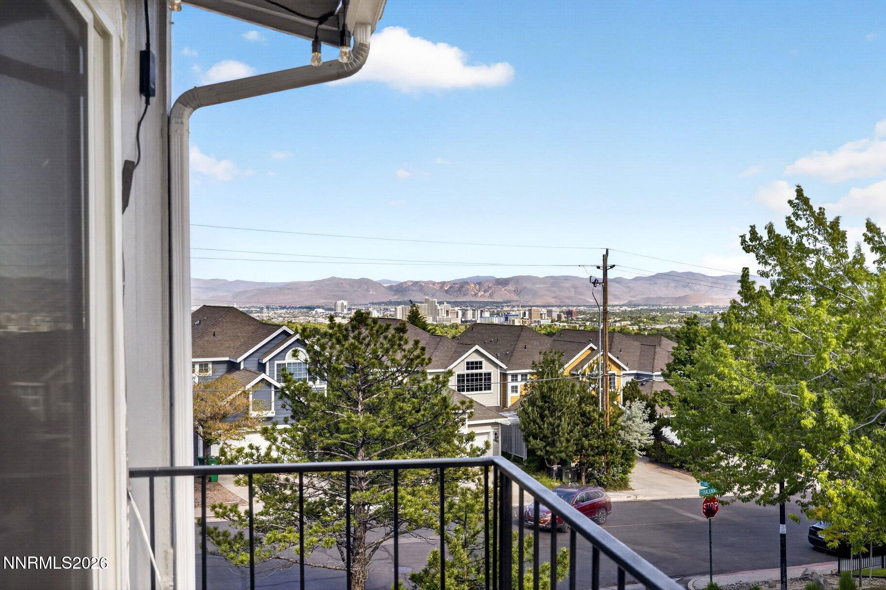 3415 Balboa Drive Reno, NV 89503 - Photo 18 of 61 a view of a city from a balcony
