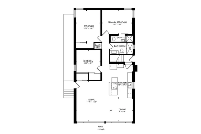 a picture of a floor plan