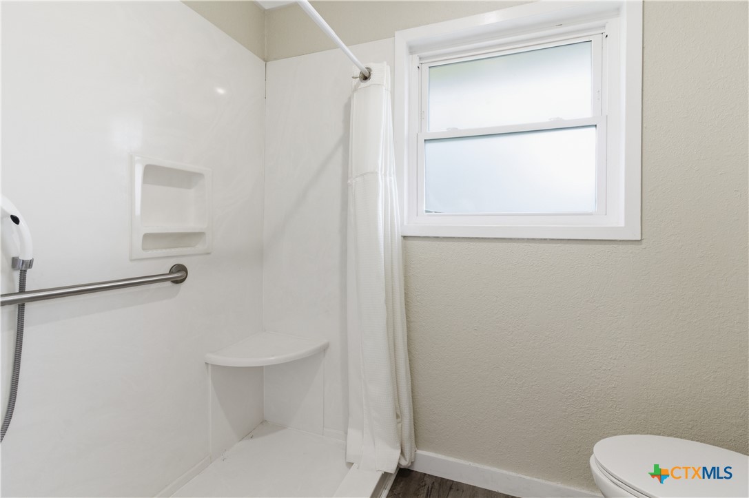3905 Mariam Road Temple, TX 76502 - Photo 16 of 17 a bathroom with a toilet and a shower