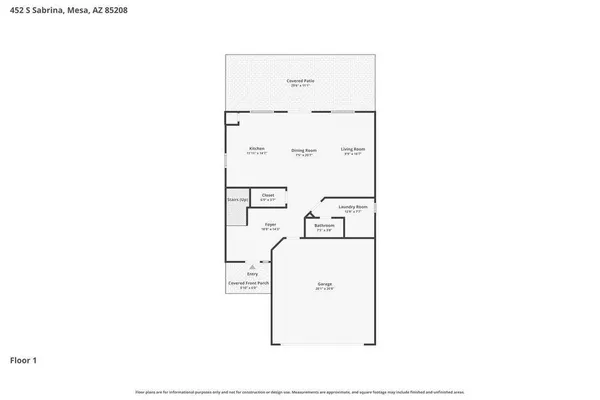 $2,975 | 452 South Sabrina, Mesa, AZ 85208