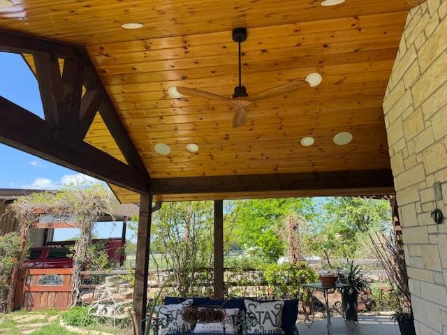 8463 Crestview Road Sanger, TX 76266 - Photo 5 of 36 View of patio / terrace