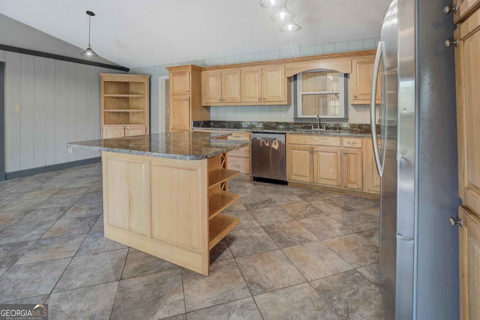 2188 Highway 36 East Jackson, GA 30233 - Photo 15 of 74 a kitchen with a stove a sink and a refrigerator