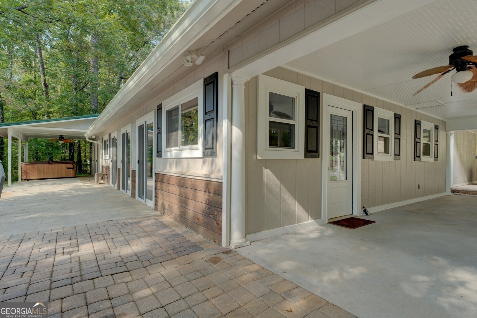 2188 Highway 36 East Jackson, GA 30233 - Photo 23 of 74 a view of a house with backyard and porch