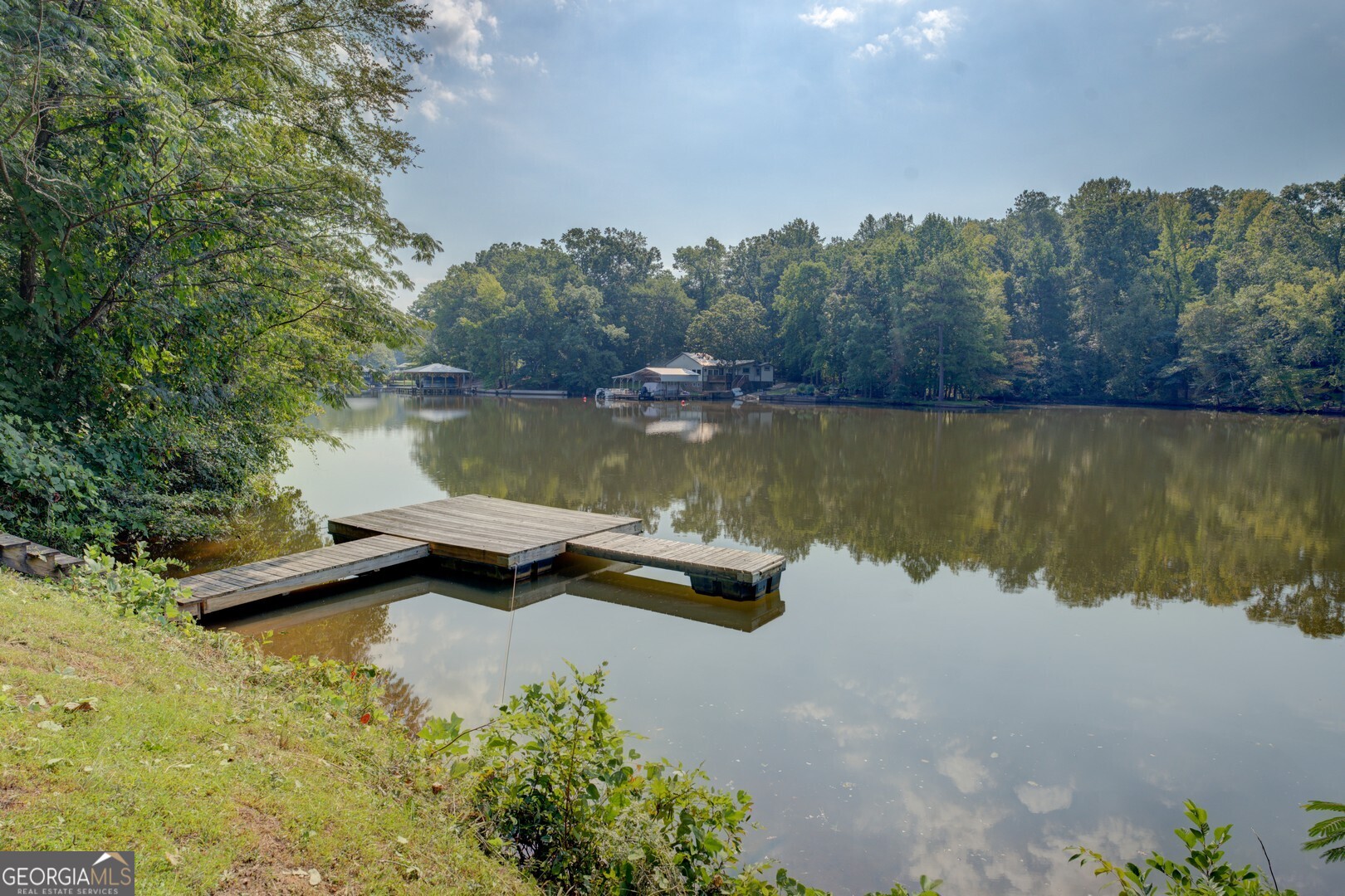 2188 Highway 36 East Jackson, GA 30233 - Photo 10 of 74 an aerial view of a house with a lake view