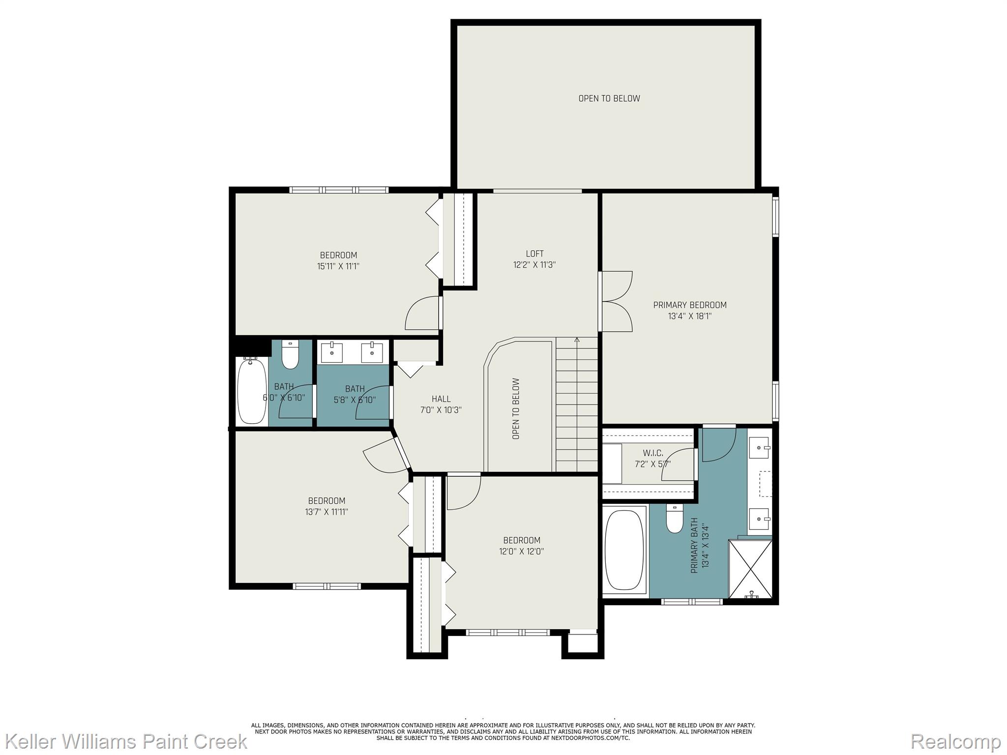 1817 Apple Ridge Court Rochester, MI 48306 - Photo 35 of 36 Second level floor plan.