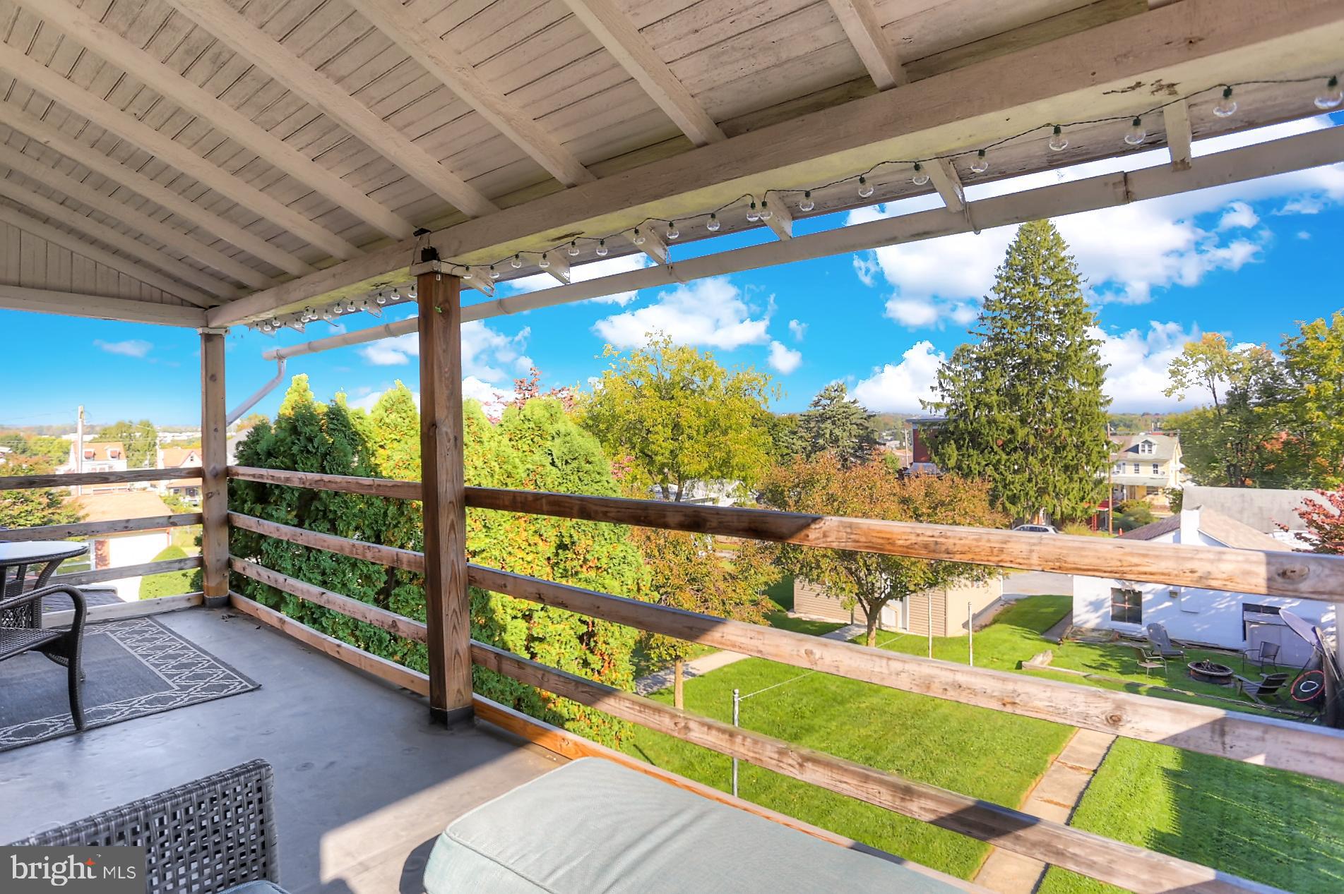 21 West Broad Street Reading, PA 19607 - Photo 23 of 33 Balcony view