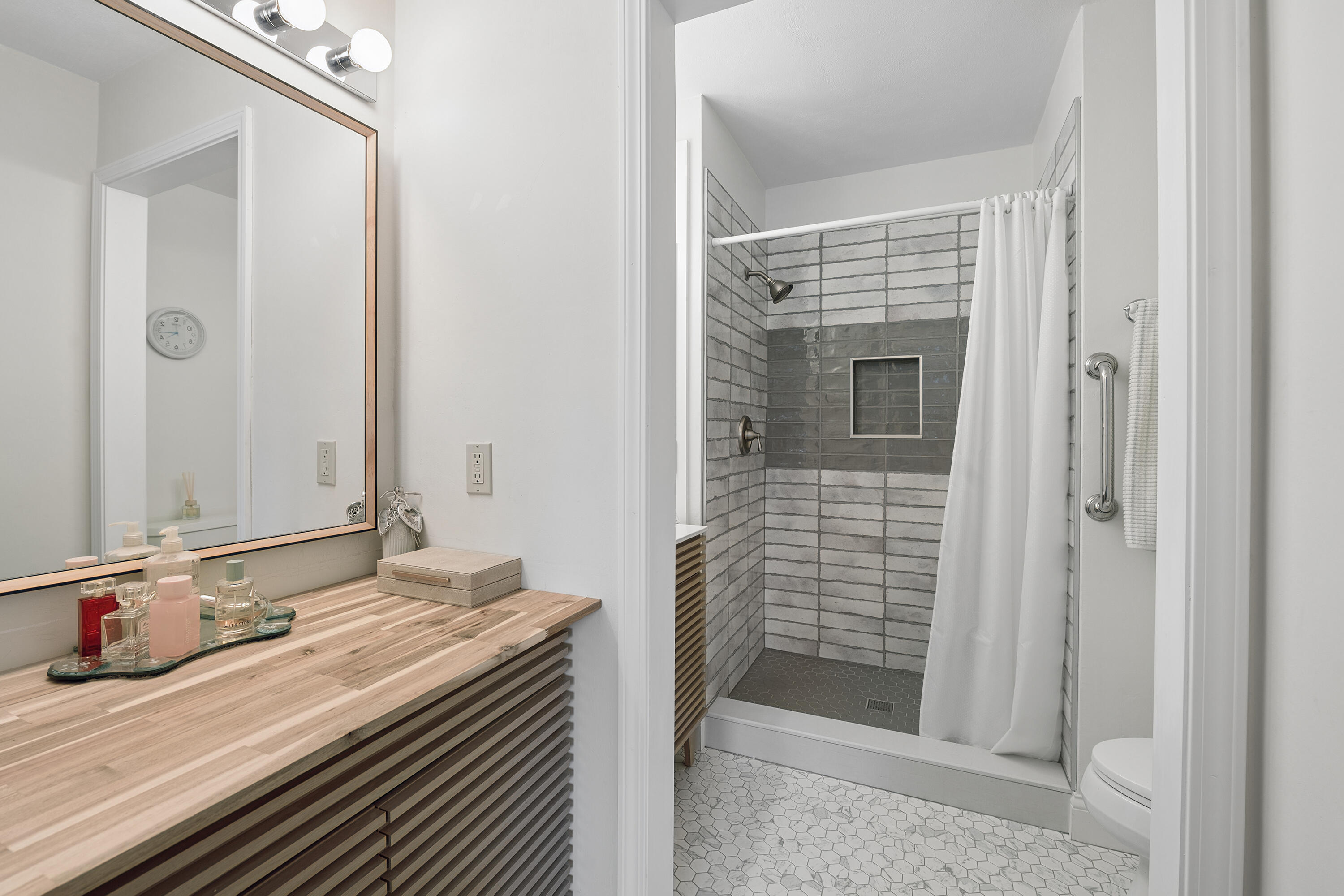 W4776 Potter Road, Unit 5 Lafayette, WI 53121 - Photo 11 of 25 Brand New Primary Bath with Walk In Shower