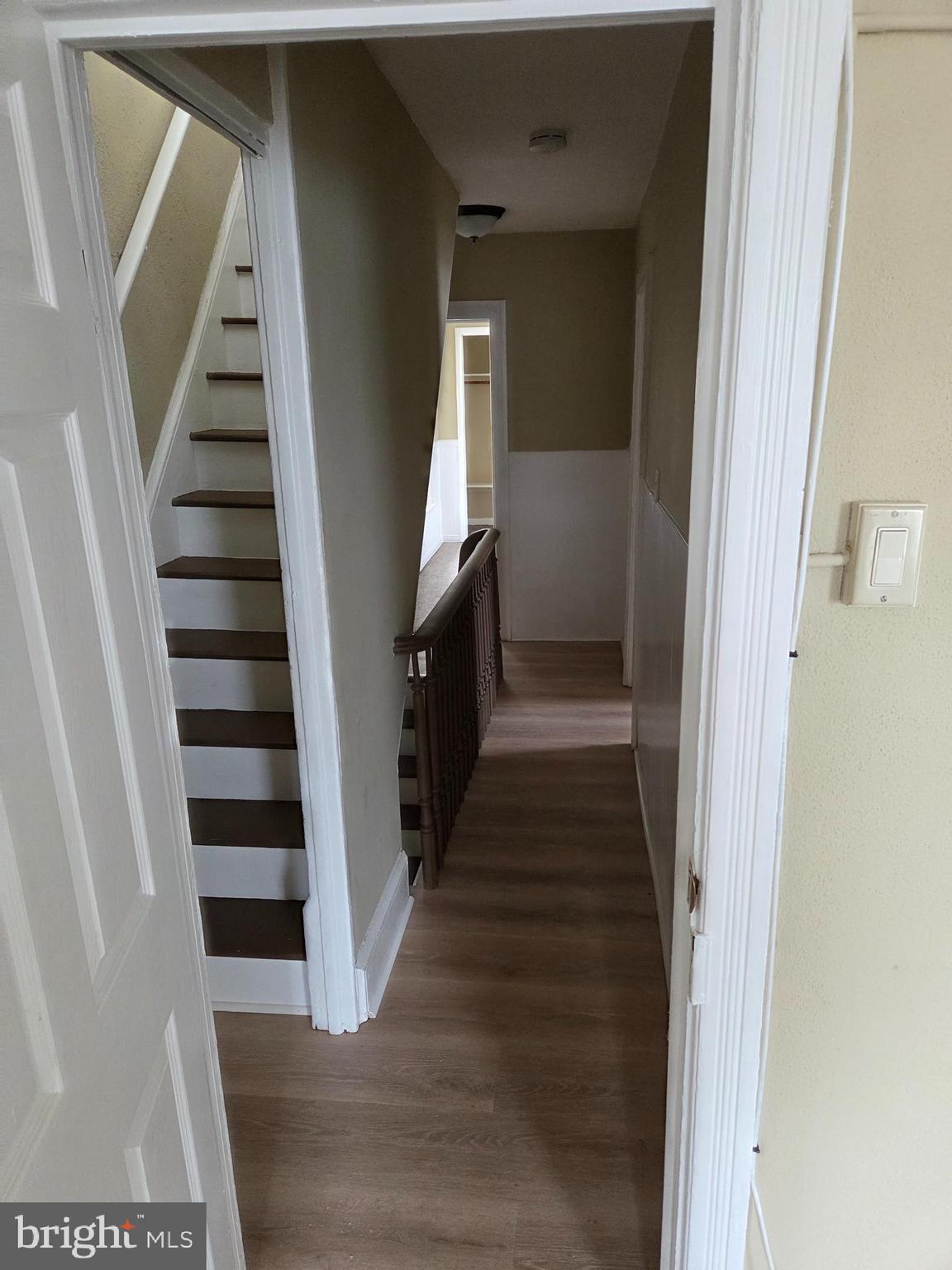 649 Bordentown Road Burlington, NJ 08016 - Photo 12 of 20 a view of entryway and hall with wooden floor