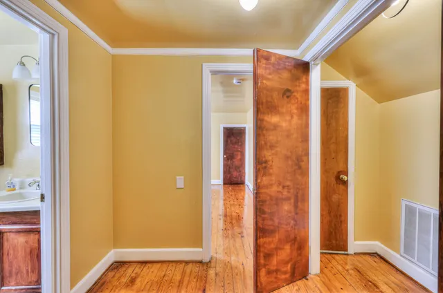 a view of front door