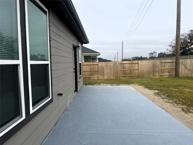 a view of a balcony with lake view