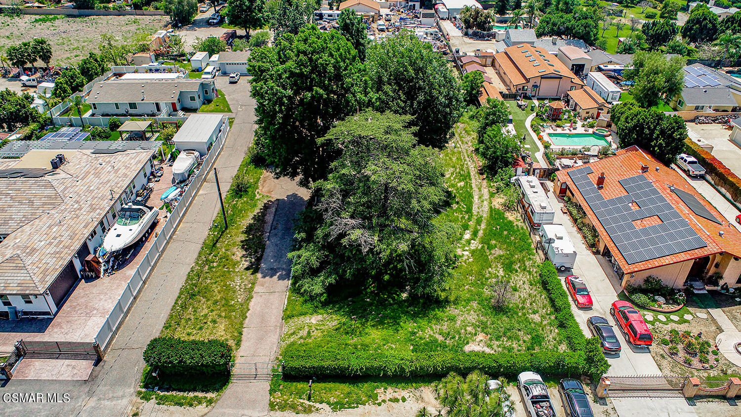 4330 Adam Road Simi Valley, CA 93063 - Photo 54 of 62 an aerial view of residential houses with outdoor space