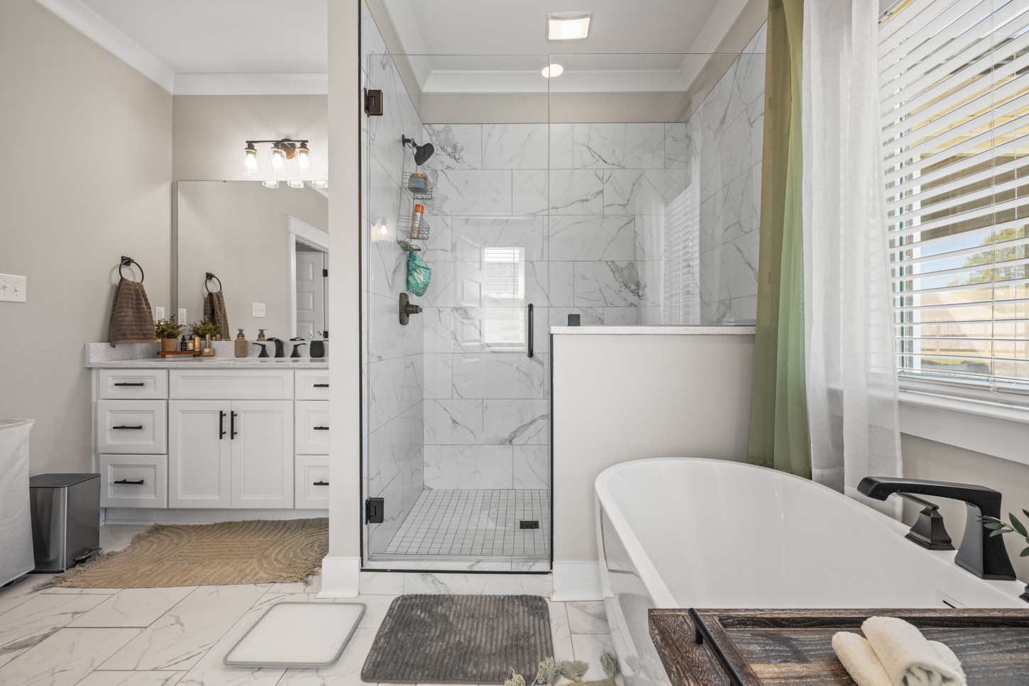 27 Hancock Road Fayetteville, TN 37334 - Photo 26 of 47 a bathroom with a sink a toilet and shower