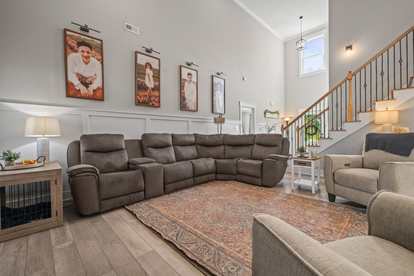 27 Hancock Road Fayetteville, TN 37334 - Photo 10 of 47 a living room with furniture and stairs