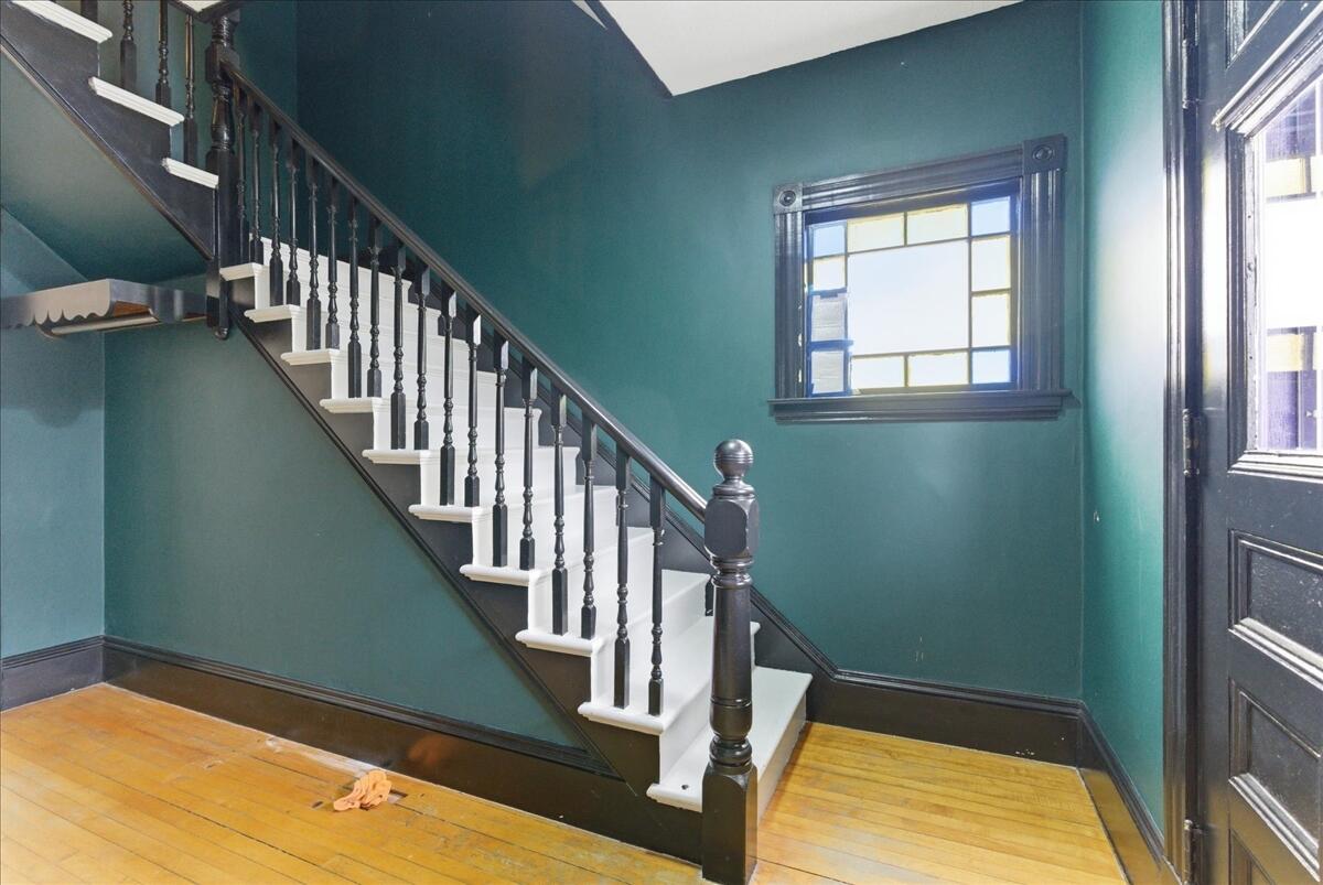 9 Harlow Hill Road Mexico, ME 04257 - Photo 15 of 44 Front hallway & stairway