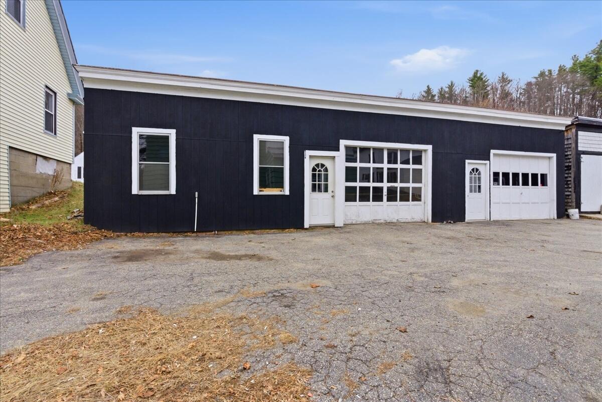 9 Harlow Hill Road Mexico, ME 04257 - Photo 38 of 44 Detached garage & parking area