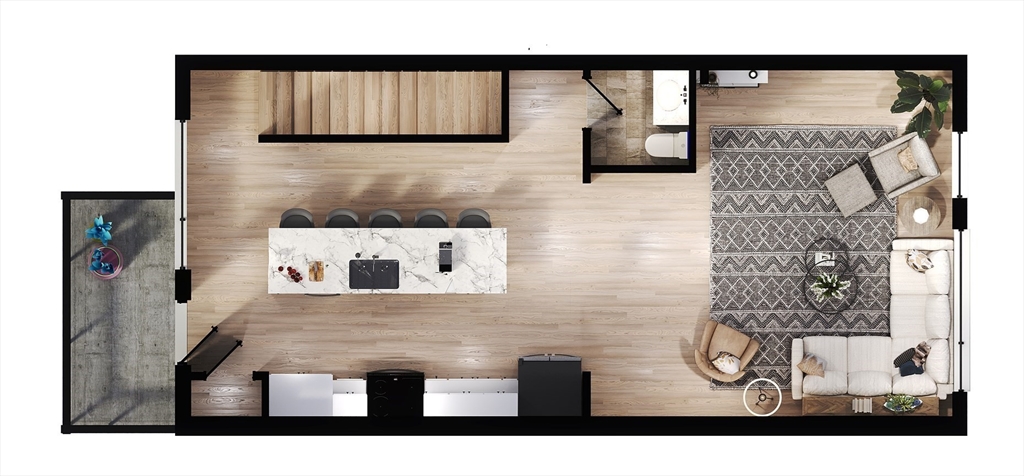 10 Hawley Street, Unit 4C Northampton, MA 01060 - Photo 22 of 23 a picture of a bathroom with a sink and mirror