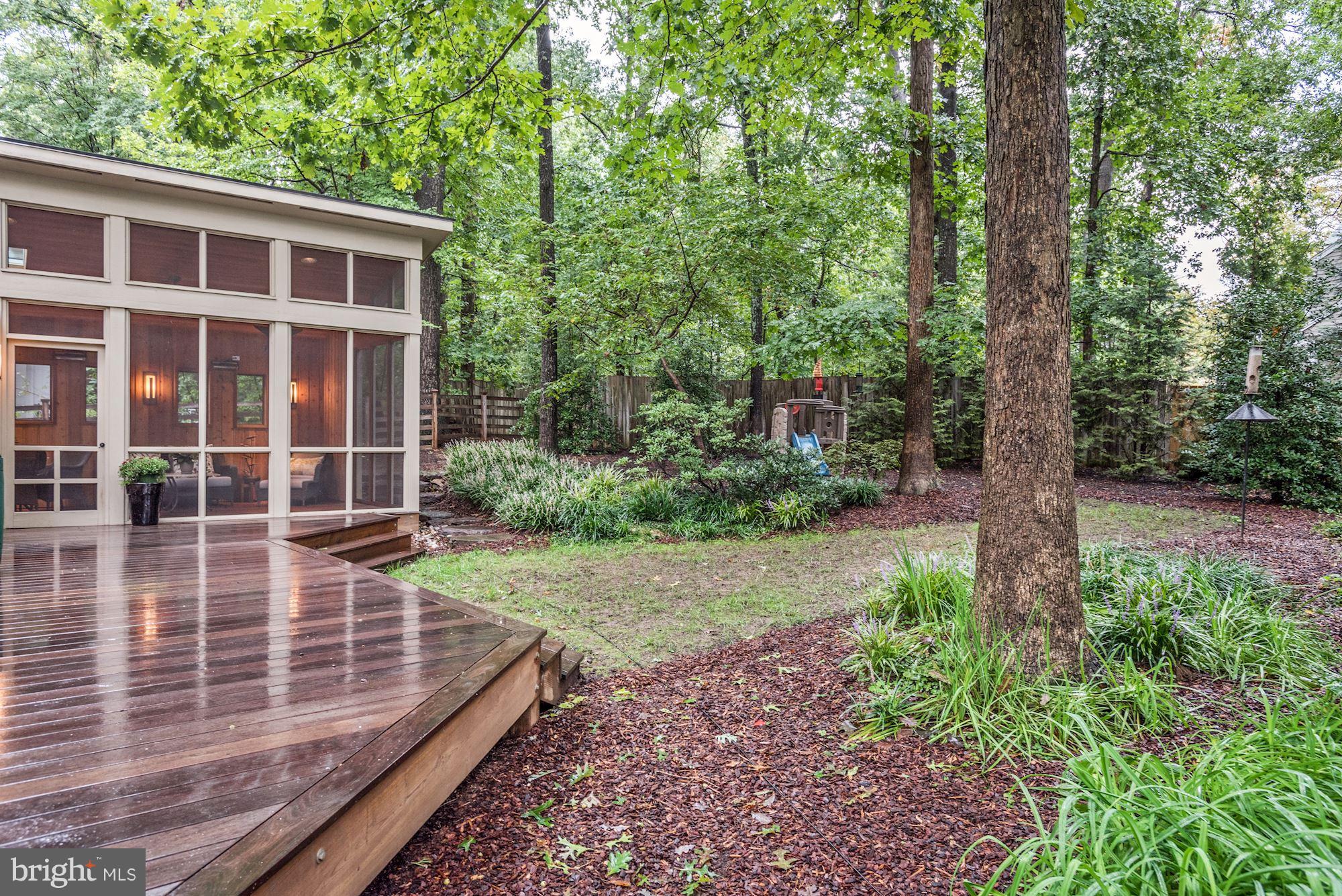 2119 Owls Cove Lane Reston, VA 20191 - Photo 28 of 30 a view of a house with backyard and garden