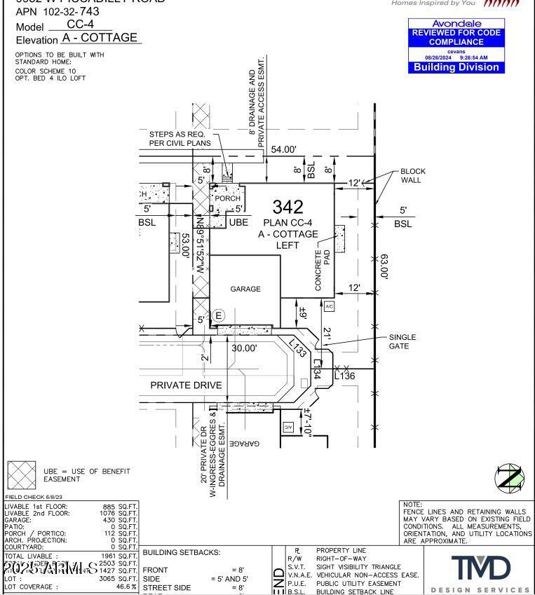 9952 West Piccadilly Road Avondale, AZ 85392 - Photo 33 of 42 Plot Map