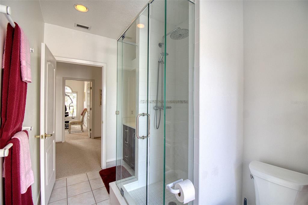 131 13th Street East Tierra Verde, FL 33715 - Photo 21 of 54 a bathroom with a shower and a toilet