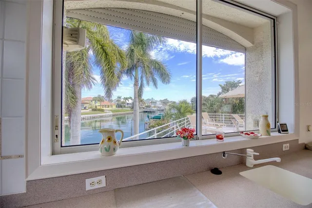 a view of a terrace with furniture