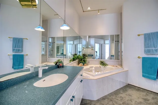 a view of outdoor space with swimming pool