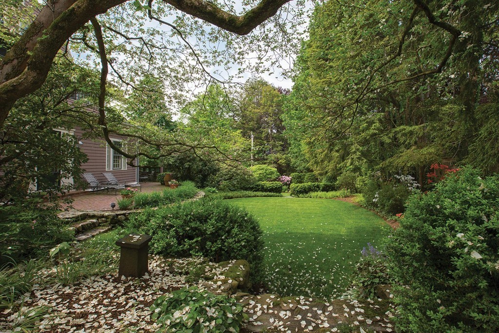 65 Suffolk Road Newton, MA 02467 - Photo 15 of 17 a view of a garden