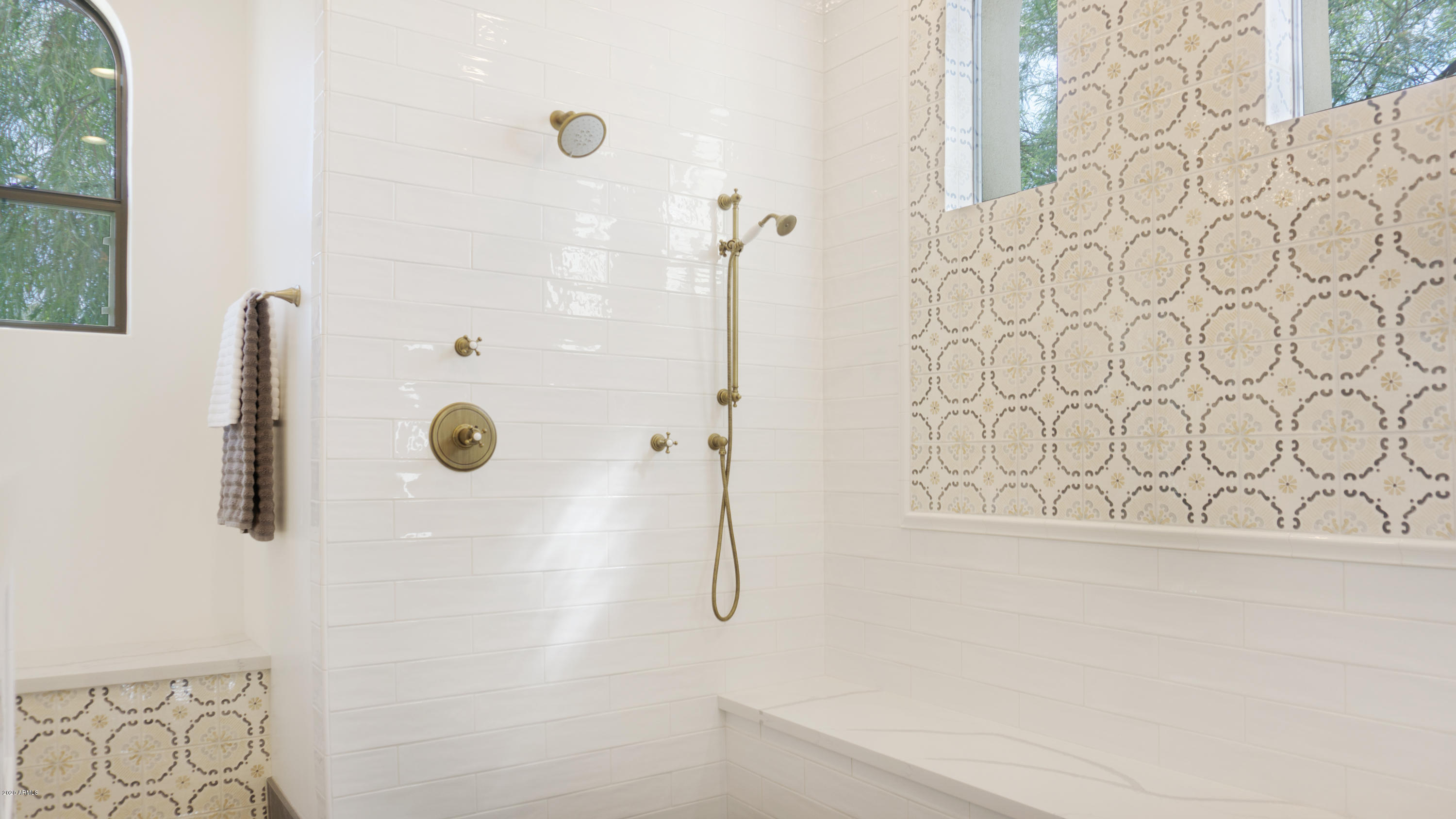 9335 Morning Glory Road Paradise Valley, AZ 85253 - Photo 35 of 82 Double Walk In Shower Detail