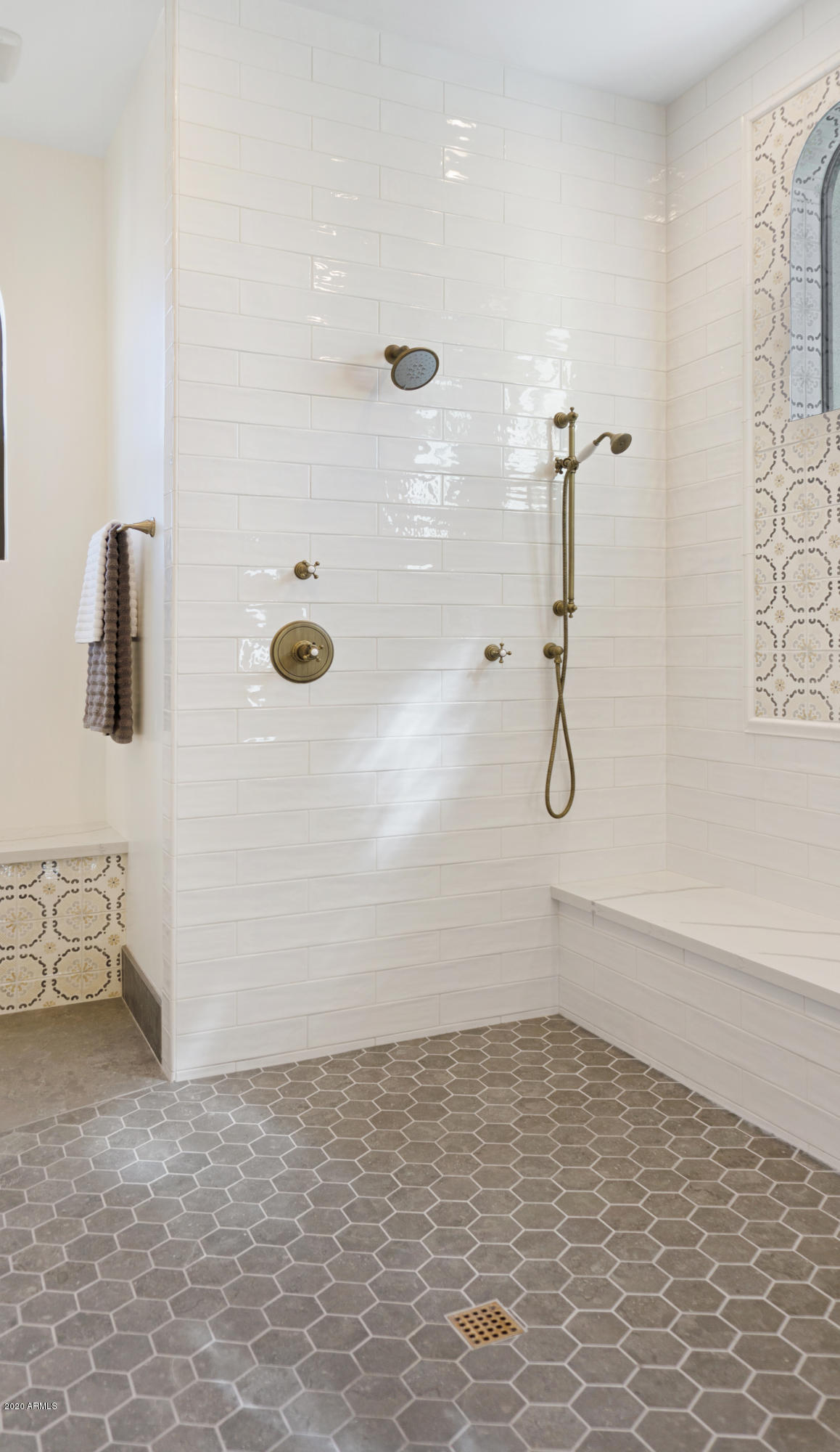 9335 Morning Glory Road Paradise Valley, AZ 85253 - Photo 37 of 82 Master Shower Detail