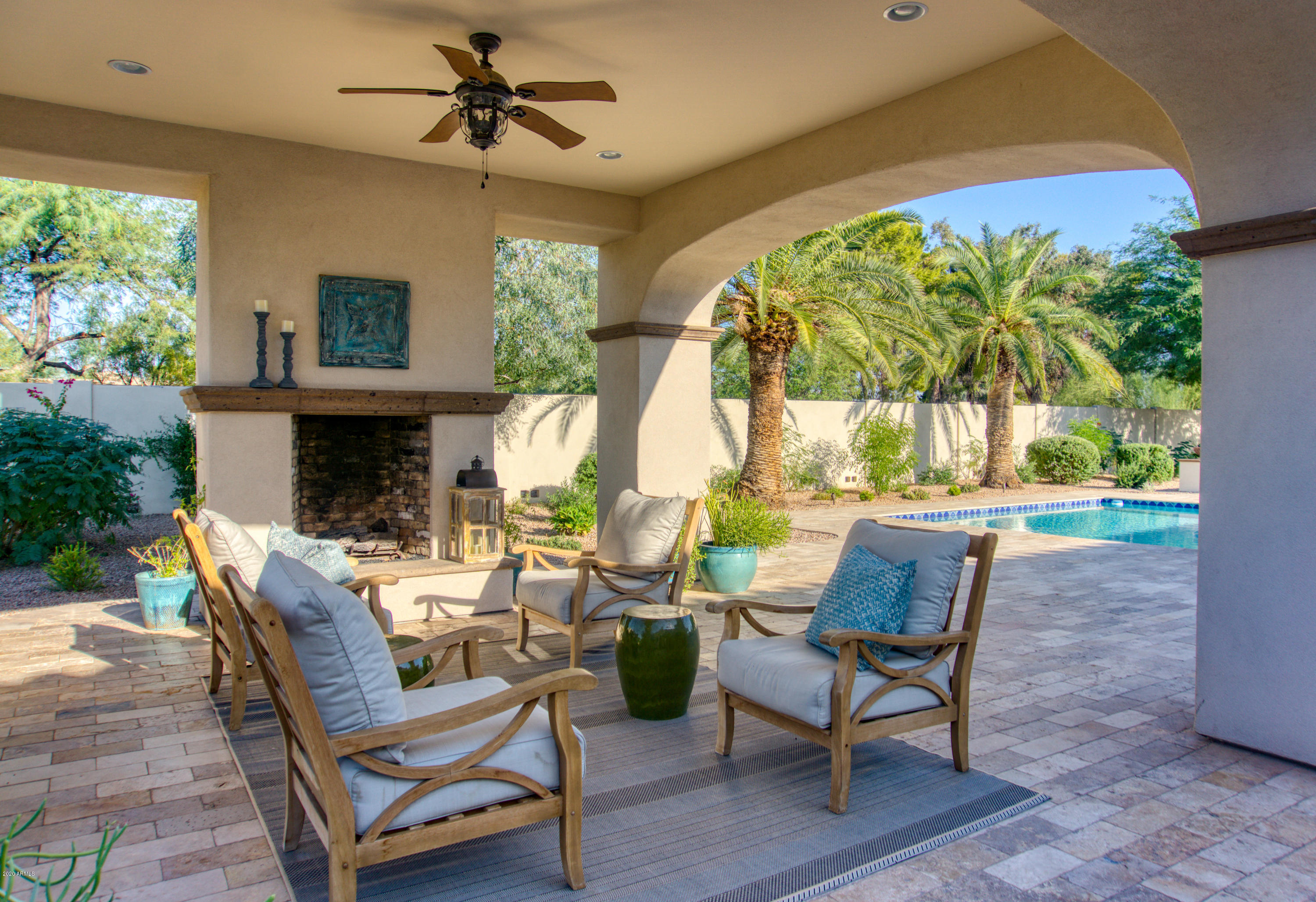 9335 Morning Glory Road Paradise Valley, AZ 85253 - Photo 75 of 82 Cabana view to pool