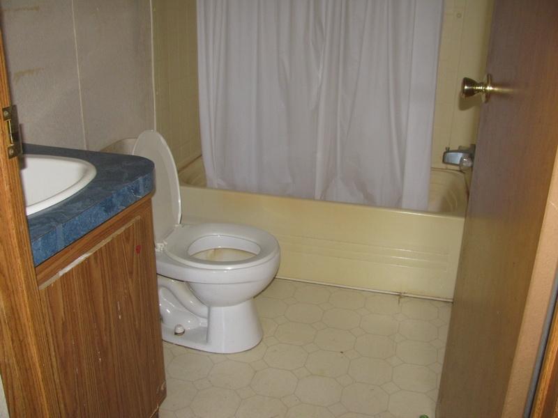 5310 Brush Creek Road Riner, VA 24149 - Photo 8 of 14 a bathroom with a granite countertop toilet and a sink
