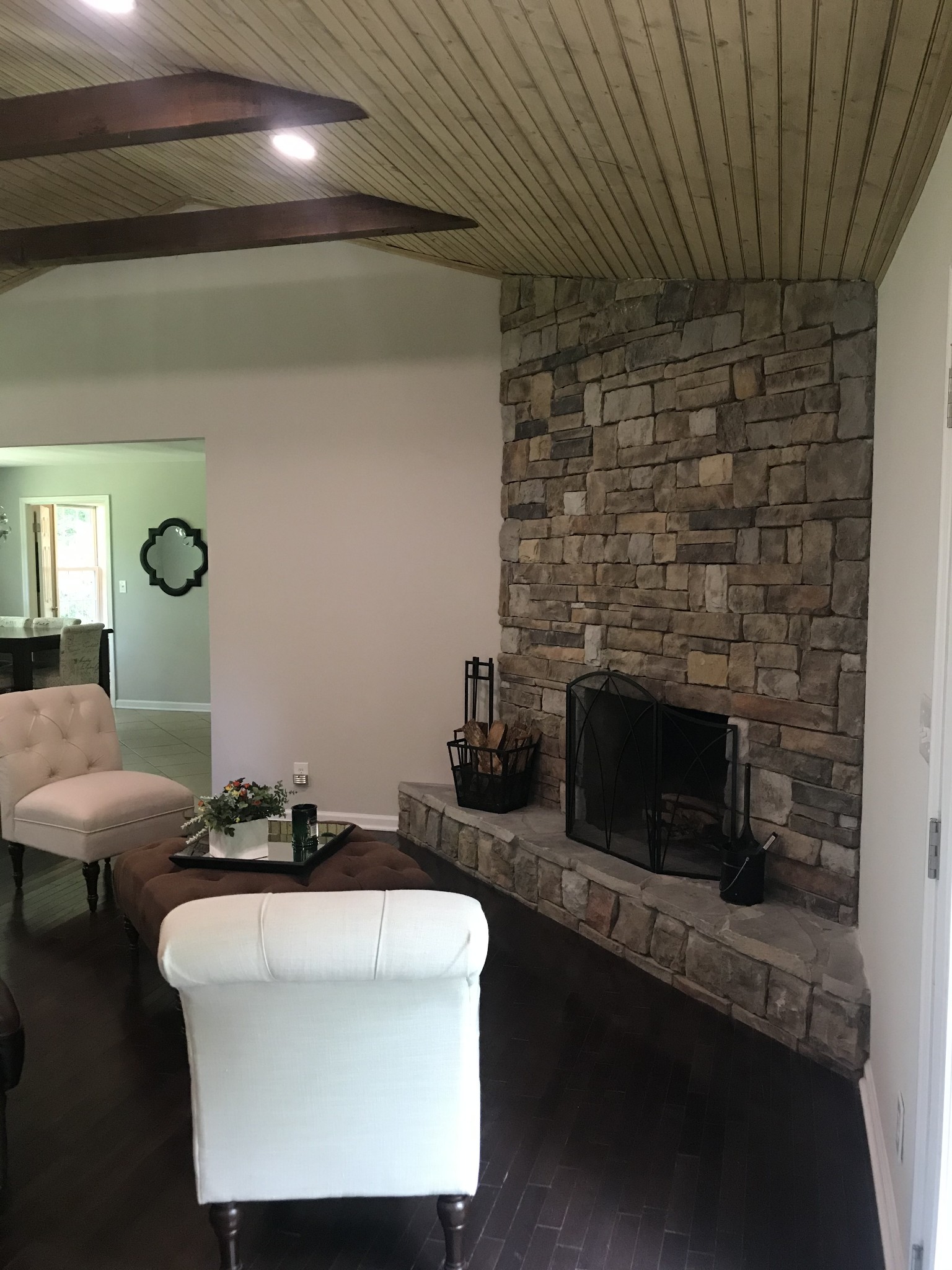 5534 Hickory Ridge Road Lebanon, TN 37090 - Photo 21 of 50 a living room with furniture and a fireplace