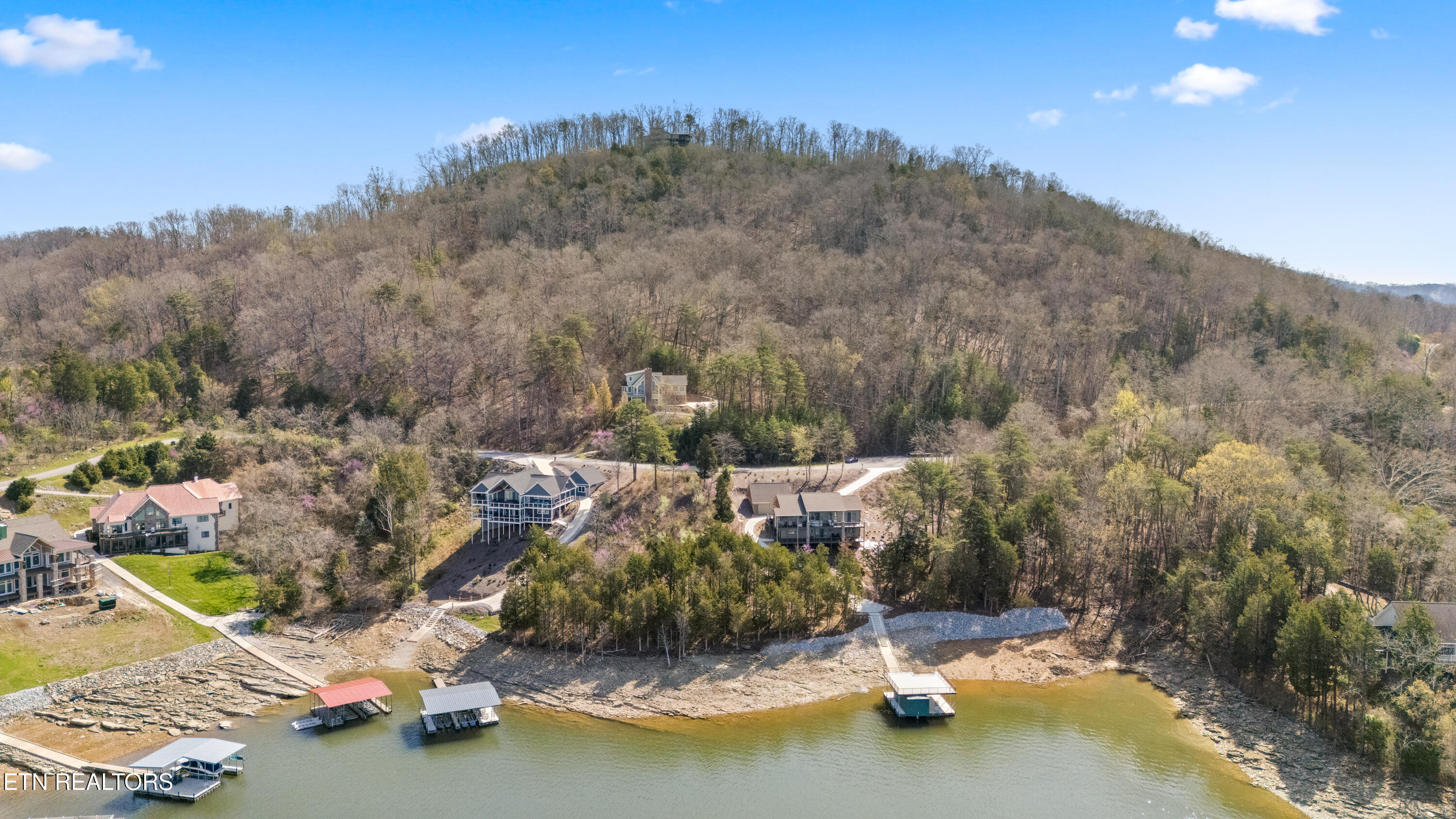 Lot 765 Russell Brothers Road Sharps Chapel, TN 37866 - Photo 4 of 30 Aerial from lake