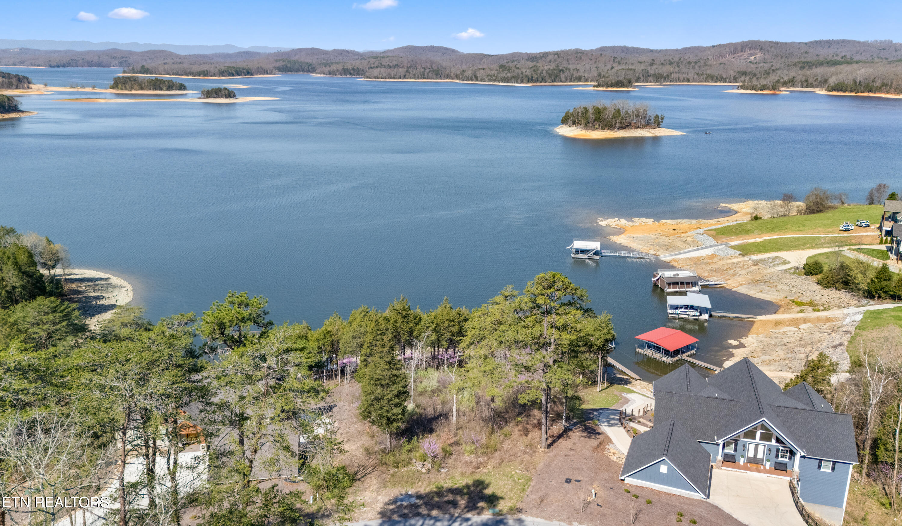 Lot 765 Russell Brothers Road Sharps Chapel, TN 37866 - Photo 6 of 30 Aerial from lake