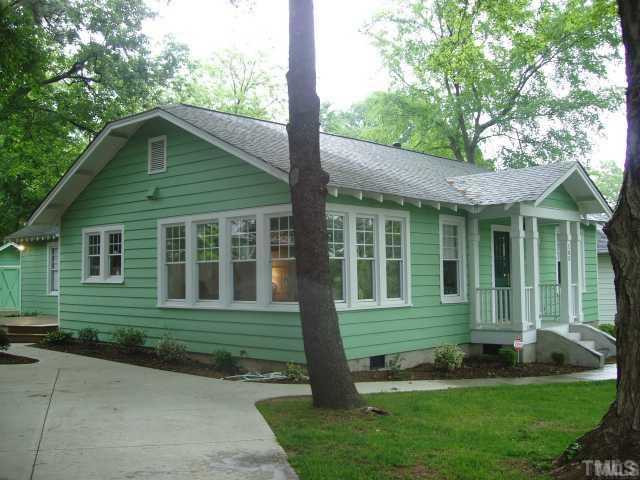 103 Georgetown Road Raleigh, NC 27608 - Photo 1 of 12 Spacious one story was completely rebuilt in 2006 using custom millwork that is in keeping with the original 1930's era of the house. Exterior Front