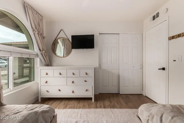 a view of livingroom with furniture and window