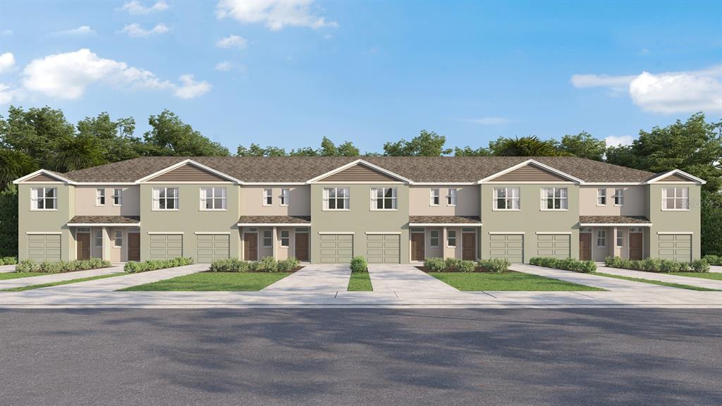 17520 Spanish Oak Loop Land O Lakes, FL 34638 - Photo 1 of 1 a view of a city street from a house