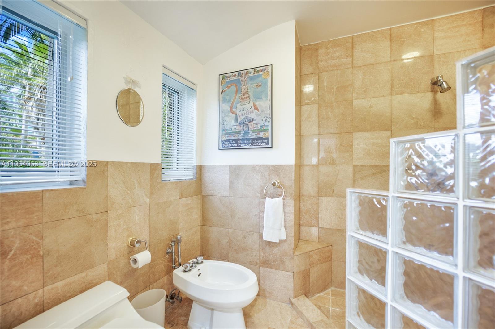 278 South Island Road Golden Beach, FL 33160 - Photo 40 of 57 a bathroom with a sink toilet and shower