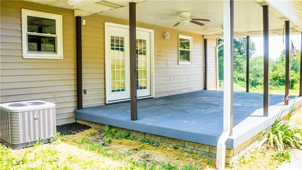 121 Brice Road Kittanning, PA 16201 - Photo 21 of 25 Covered Back Porch off of Dining Room