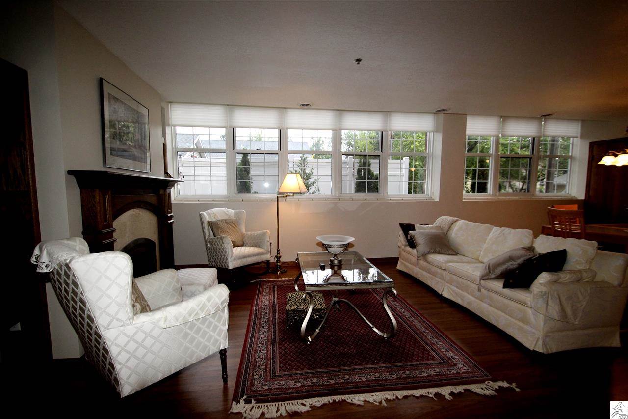 Elegant yet comfortable with gas fireplace