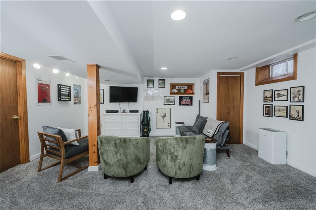 426 Grant Street Indiana, PA 15701 - Photo 21 of 33 a living room with furniture and flat screen tv