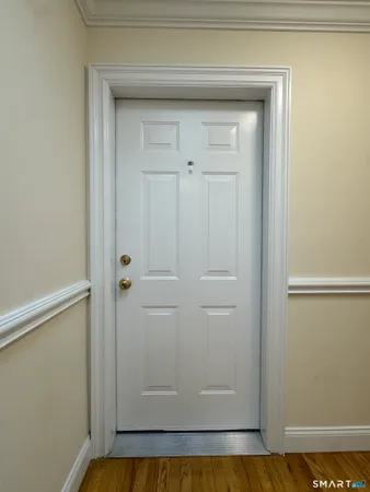 a view of front door
