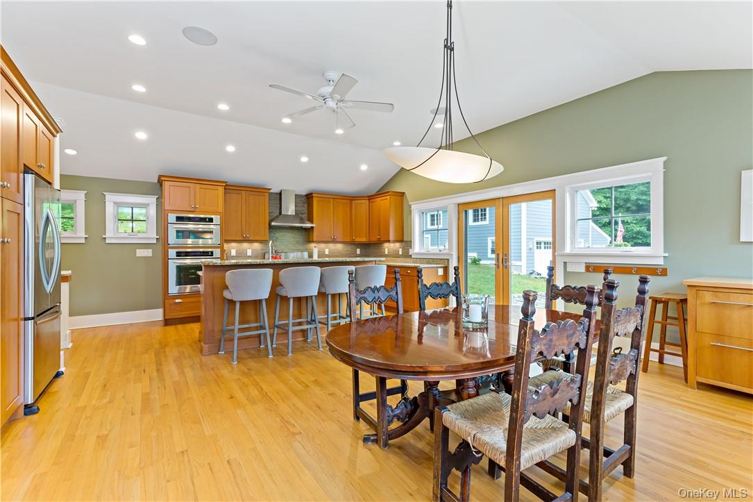 52 Old Manitou Road Garrison, NY 10524 - Photo 11 of 33 Plenty of seating in this kitchen built by a chef.