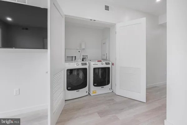 a view of washer and dryer