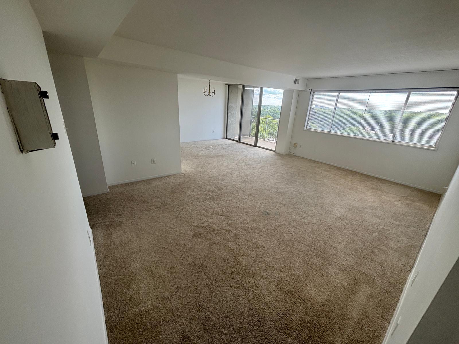 1836 Metzerott Road, Unit 1720 Hyattsville, MD 20783 - Photo 11 of 35 Living room - Dining room - great view