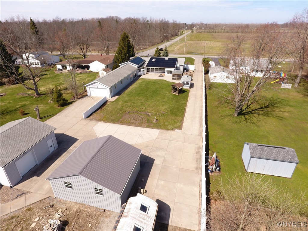 2842 Braley Road Wilson, NY 14131 - Photo 3 of 43 Back aerial view