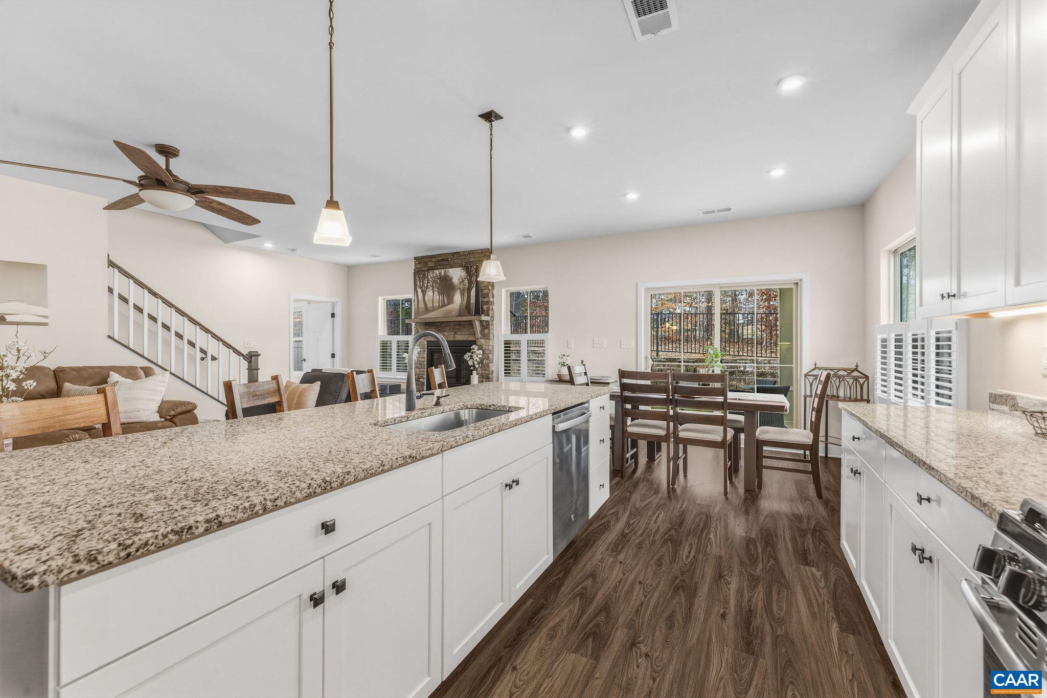 360 Winding Road Keswick, VA 22947 - Photo 23 of 48 a kitchen with sink stove and cabinets