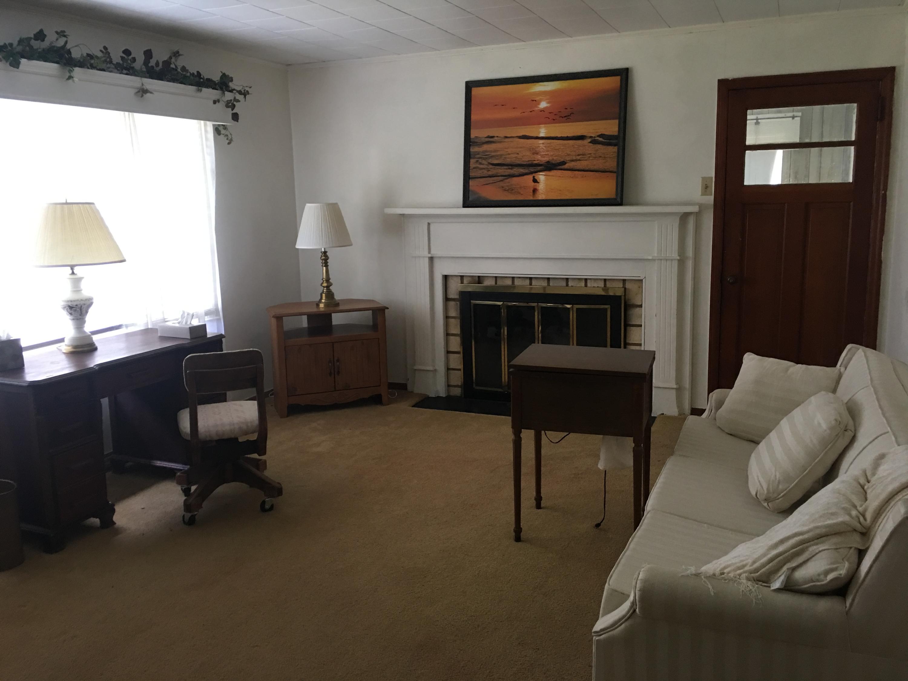 223 Billy Covington Road Rockingham, NC 28379 - Photo 7 of 14 Living Room with Fireplace